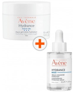 Avène Hydrance Комплект - Серум-концентрат Boost и Аква гел-крем, 30 + 50 ml