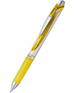 Автоматичен ролер Pentel Energel BL 77 - 0.7mm, жълт