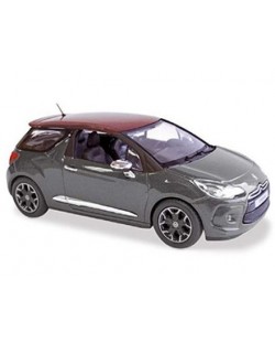 Авто-модел Citroën DS3 2010 Grey with red roof