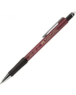 Автоматичен молив Faber-Castell Grip - 0.7 mm, бордо