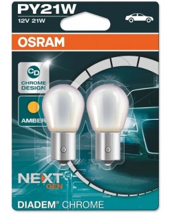 Авто крушки Osram - PY21W, 7507DC, Diadem Chrome