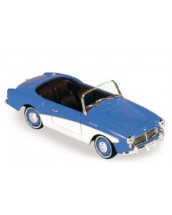 Авто-модел Nissan Sports 211 1959 bleu et blanc NOREV