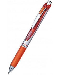 Автоматичен ролер Pentel Energel BL 77 - 0.7mm, оранжев