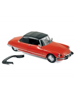 Авто-модел Citroën DS19 Cabriolet 1965 - Corail Red NOREV