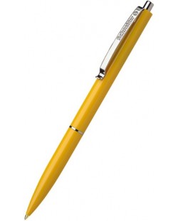 Автоматична химикалка Schneider K15 M - Жълто тяло, синьопишеща