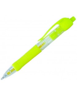 Автоматична химикалка Marvy Uchida RB10 Fluo - 1.0 mm, жълта