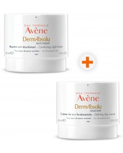 Avène DermAbsolu Комплект - Дневен крем и Нощен балсам, 2 x 40 ml (Лимитирано)