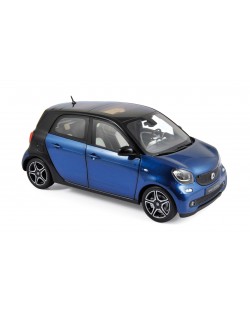 Авто-модел Smart Forfour 2015 - Black & Blue