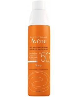 Avène Sun Спрей за много висока слънцезащита, SPF50+, 200 ml