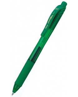 Автоматичен ролер Pentel Energel BL 107 - 0.7mm, тъмнозелен
