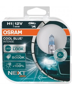 Авто крушки Osram - H1, 64150CBN, Cool Blue Intense