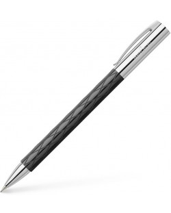 Автоматичен молив Faber-Castell Ambition - Rhombus, черен