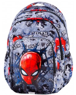 Ученическа раница Cool Pack Spark L - Spider-Man Black
