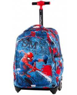 Раница на колелца Cool Pack Jack - Spider-Man Denim