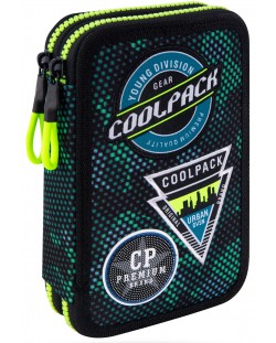 Несесер с ученически пособия Cool Pack Jumper 2 -  Badges B Green