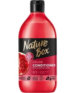 Nature Box Балсам за боядисана коса, нар, 385 ml