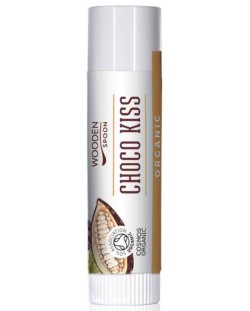 Wooden Spoon Балсам за устни Choco Kiss, 4.3 ml