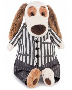Плюшена играчка Budi Basa - Кученце Бартоломей, в костюм, 27 cm