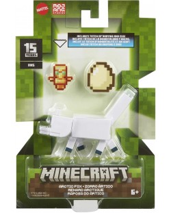 Базова фигура Minecraft - Arctic fox, 8 cm