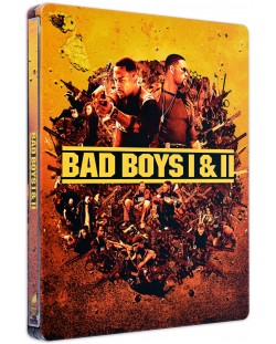 Лоши момчета 1&2 Pop art Steelbook Edition в 4 диска (4K UHD + Blu-Ray)