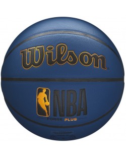 Баскетболна топка Wilson - NBA Forge Plus, размер 7, синя