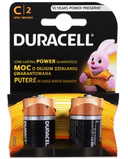 Батерия Duracell Basic - C, 2 броя