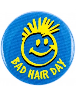 Значка Pyramid Humor: Adult - Bad Hair Day