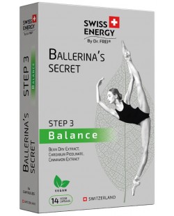 Ballerina's secret Стъпка 3 Balance, 14 капсули, Swiss Energy