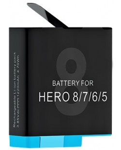 Батерия за GoPro HERO 8 - AHDBT-801, 1220mAh, черна