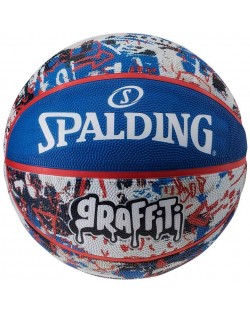 Баскетболна топка SPALDING - Graffiti, размер 7
