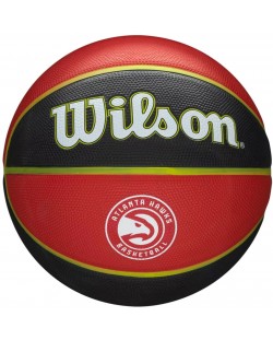Баскетболна топка Wilson - NBA Atlanta Hawks Tribute, размер 7