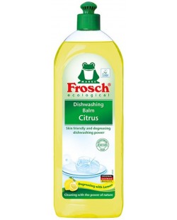 Балсам за миене на съдове Frosch - Цитрус, 750 ml