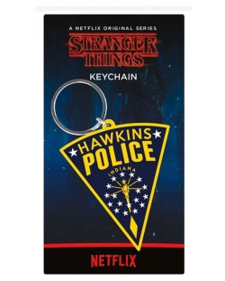 Ключодържател Pyramid Television: Stranger Things - Hawkins Police