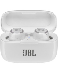 Безжични слушалки JBL - LIVE 300, TWS, бели