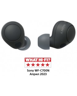 Безжични слушалки Sony - WF-C700N, TWS, ANC, черни