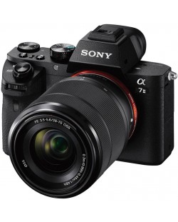 Безогледален фотоапарат Sony - Alpha A7 II, FE 28-70mm OSS, Black