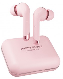 Безжични слушалки Happy Plugs - Air 1 Plus, TWS, розови