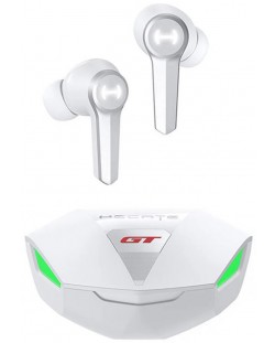 Безжични слушалки Edifier - GT4, TWS, бели