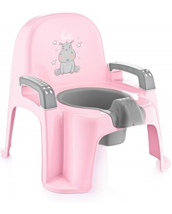 Бебешко гърне столче BabyJem - Розово