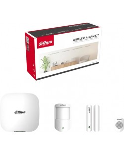 Безжична алармена система Dahua - ART-ARC3000H-03-W2/868, бяла