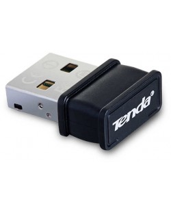 Безжичен USB адаптер Tenda - W311MI, 150Mbps, черен