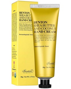 Benton Крем за ръце Shea Butter and Coconut, 50 g