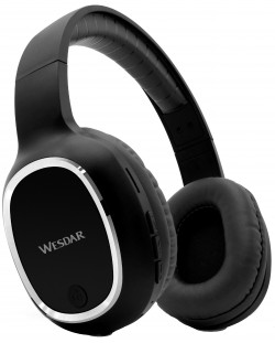 Безжични слушалки с микрофон Wesdar - BH6, черни