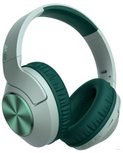 Безжични слушалки с микрофон A4tech - BH300, зелени