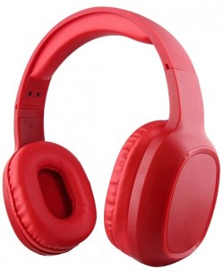 Безжични слушалки с микрофон T'nB - Hashtag, червени