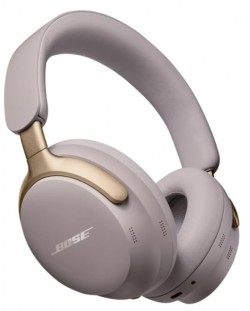 Безжични слушалки с микрофон Bose - QuietComfort Ultra, ANC, Sand Stone