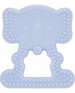 Бебешка гризалка BabyJem - Elephant, Blue