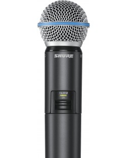 Безжичен микрофон Shure - GLXD2/B58, черен