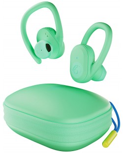 Безжични слушалки с микрофон Skullcandy - Push Ultra, TWS, зелени