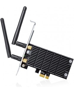 Безжична мрежова карта Tp-Link - Archer T6E, 1.3Gbps, черен